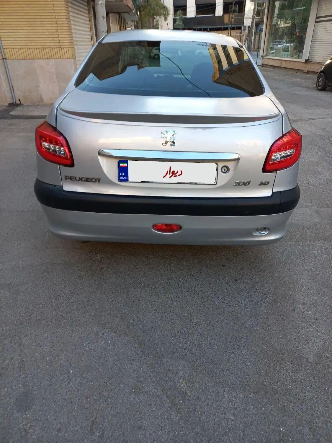 پژو ۲۰۶ صندوق دار v1 - 1386