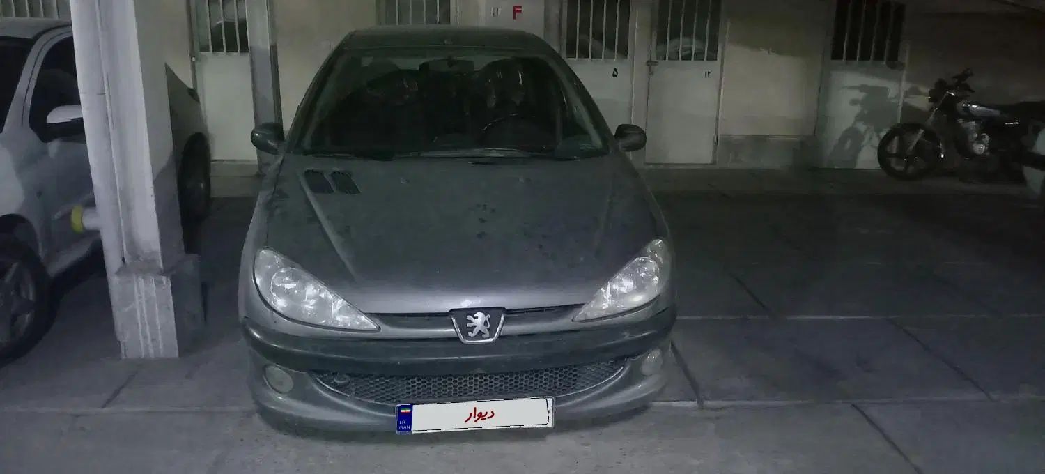 پژو ۲۰۶ صندوق دار v8 - 1386