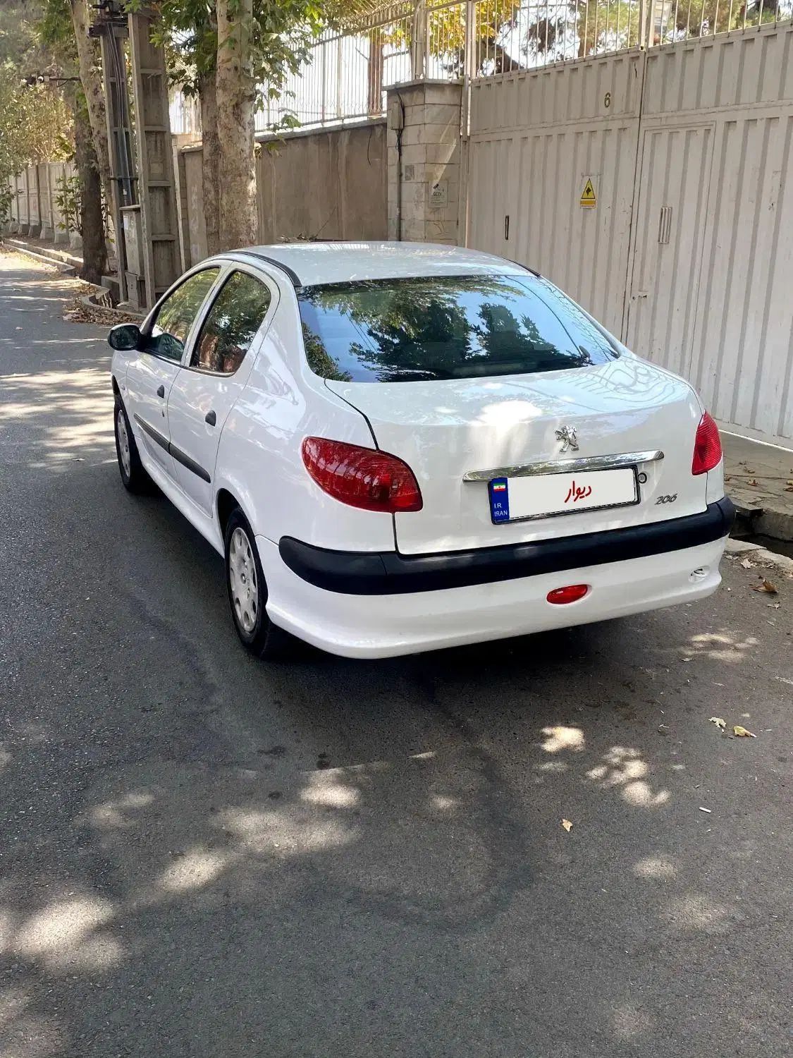 پژو ۲۰۶ صندوق دار v9 - 1390