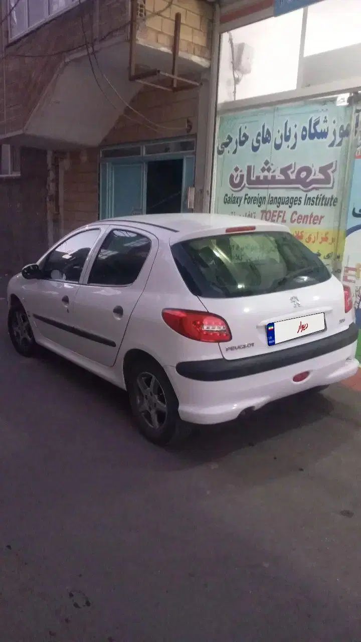 پژو 206 تیپ 3 - 1391