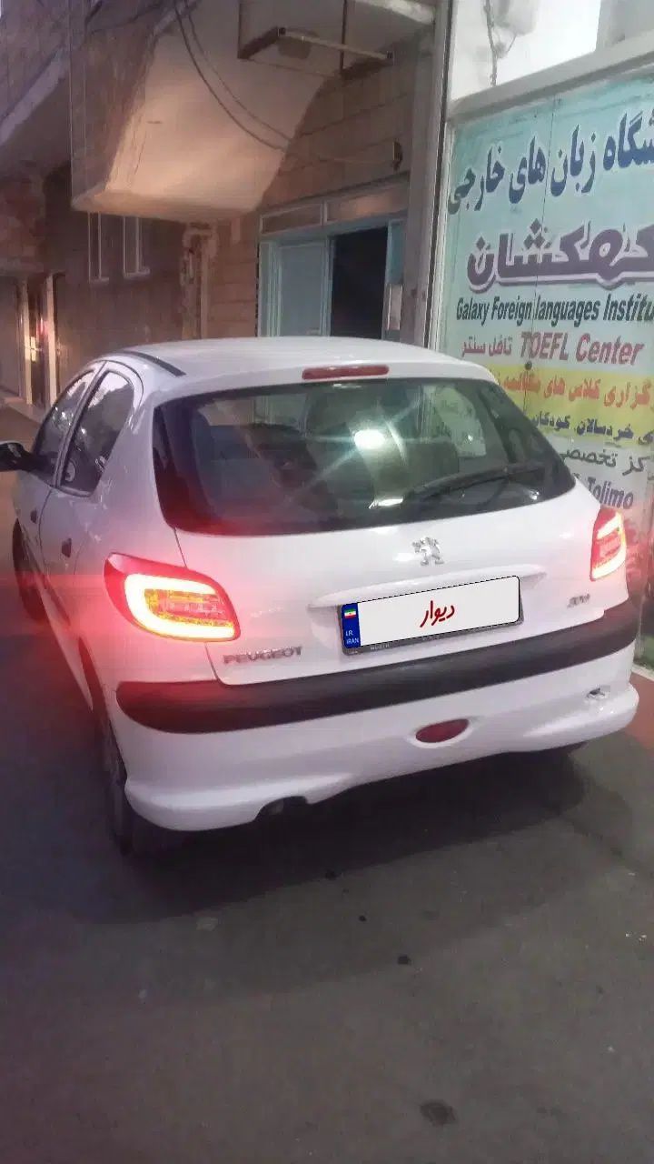 پژو 206 تیپ 3 - 1391