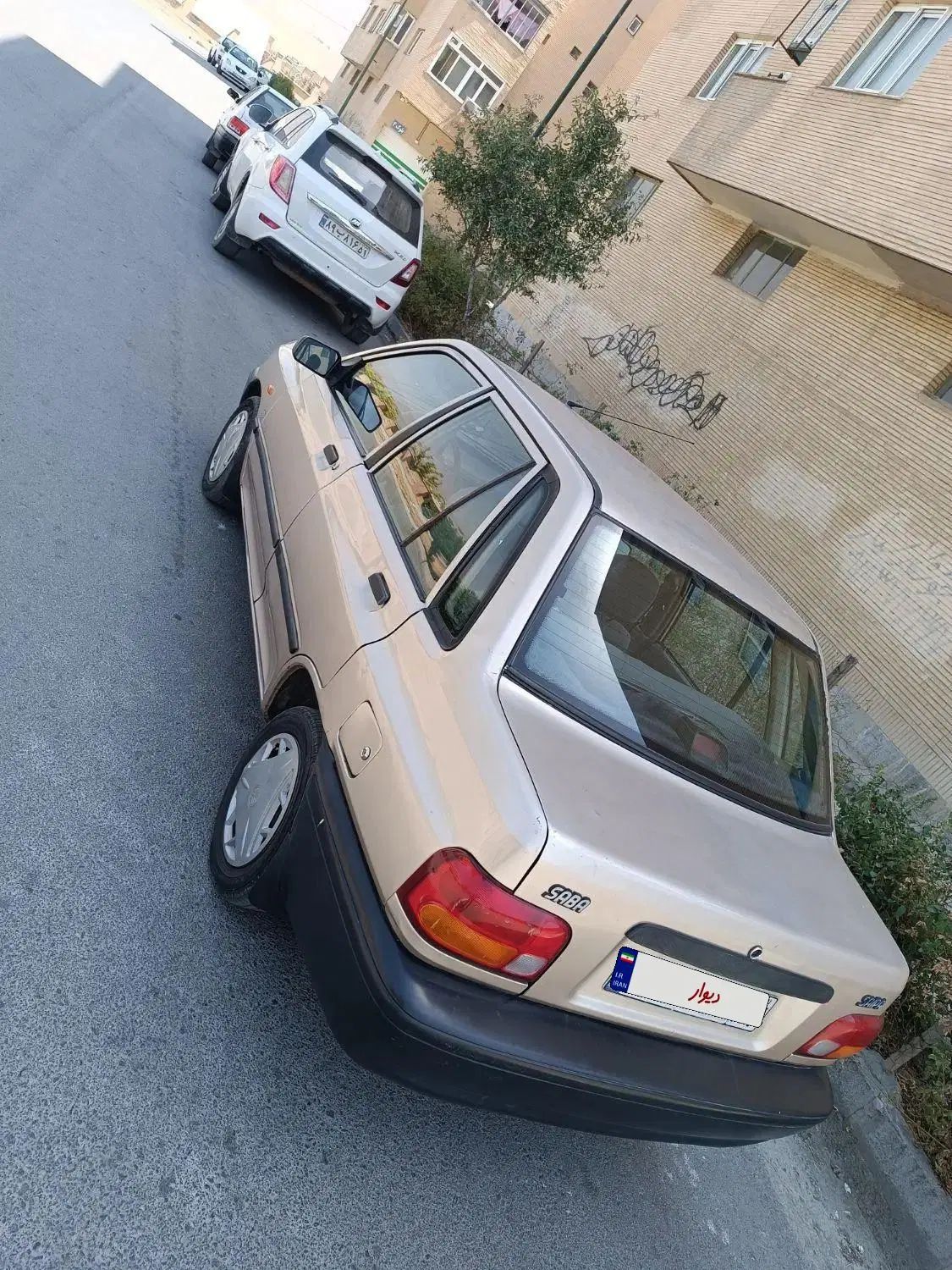 پراید صبا بنزینی - 1387