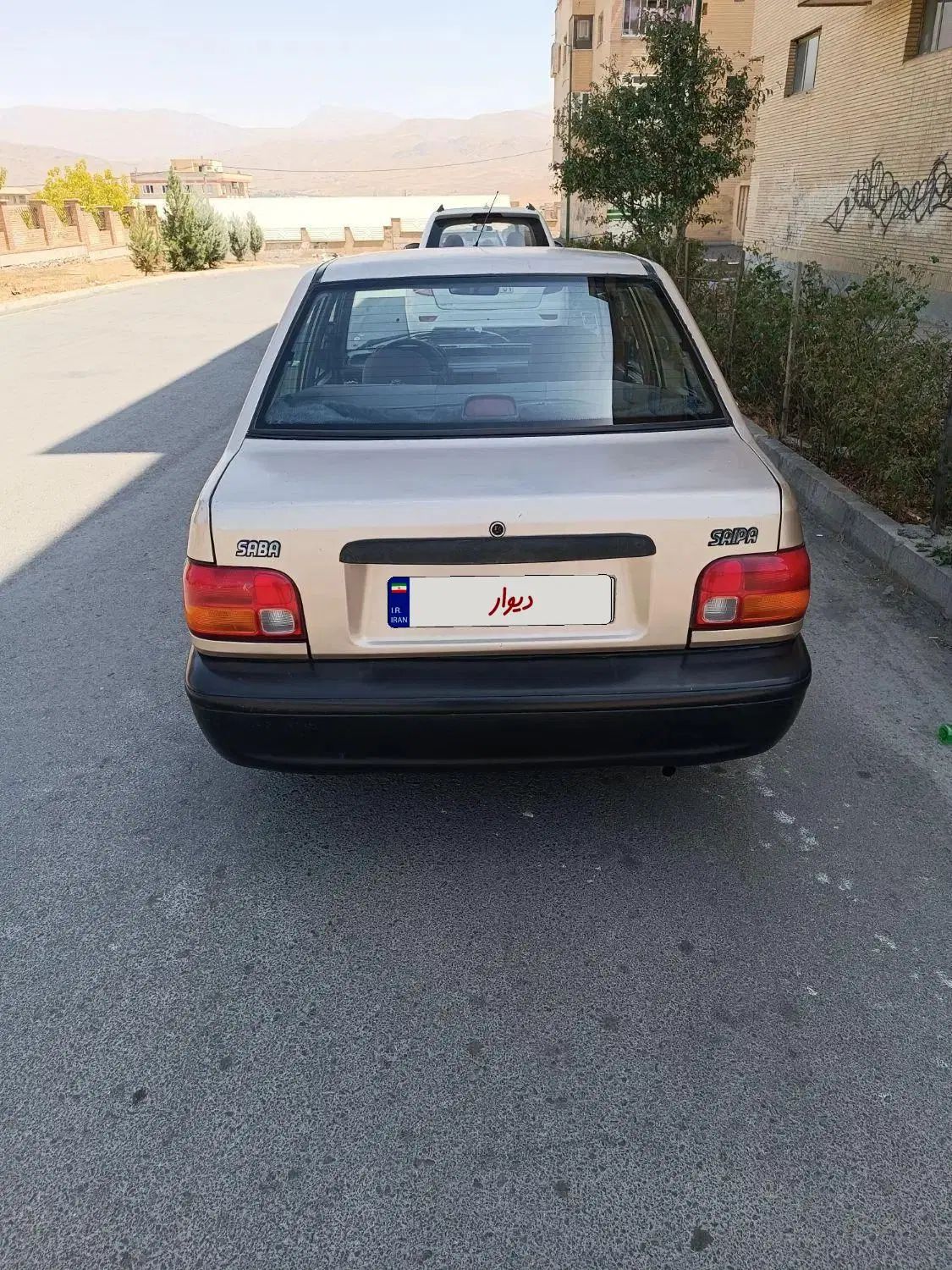 پراید صبا بنزینی - 1387
