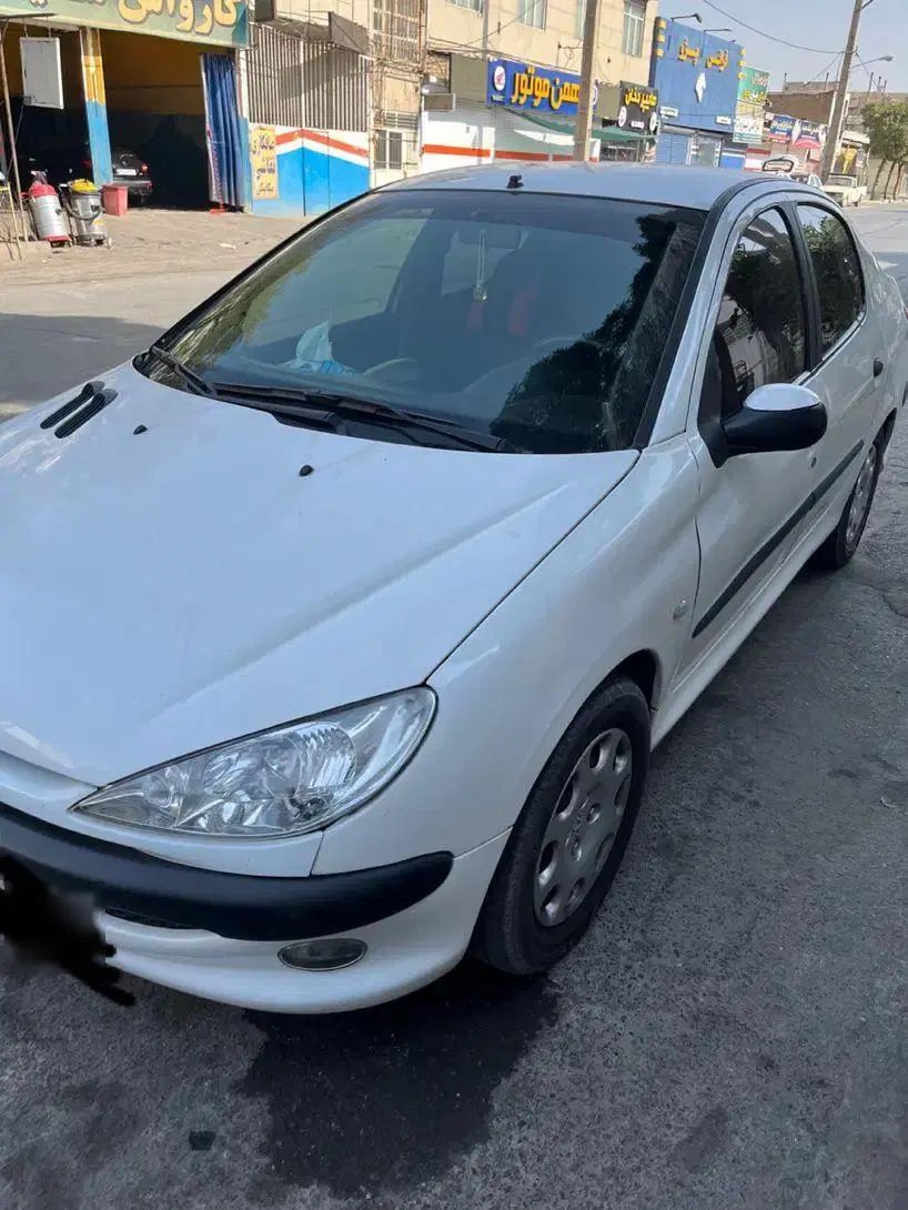 پژو ۲۰۶ صندوق دار v8 - 1390
