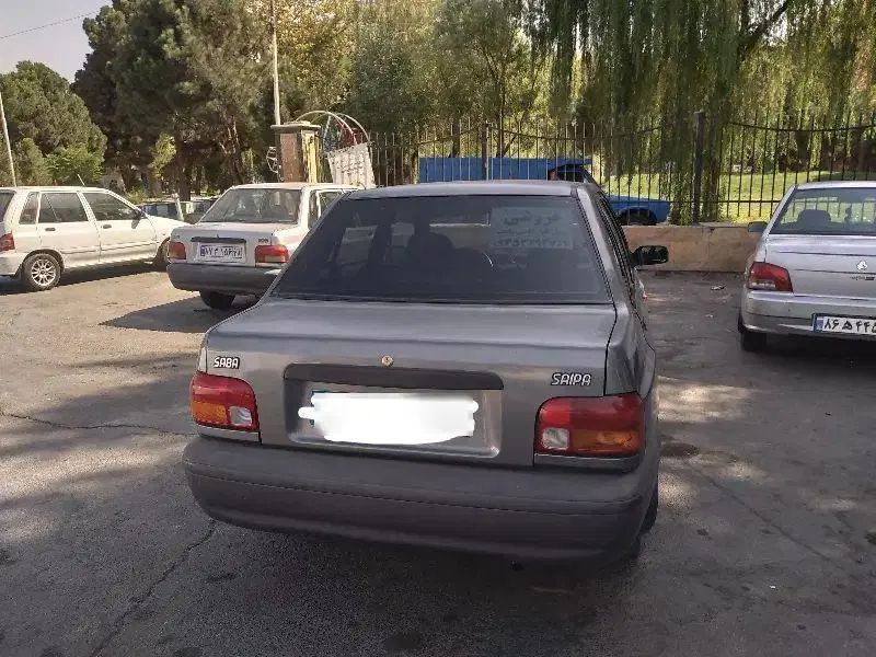 پراید صبا بنزینی - 1386