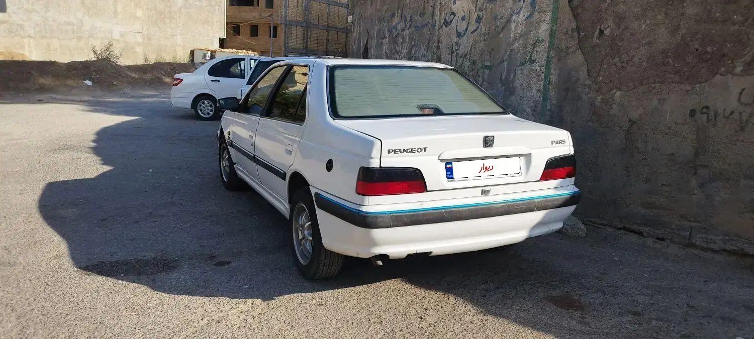 پژو پارس دوگانه سوز - 1387