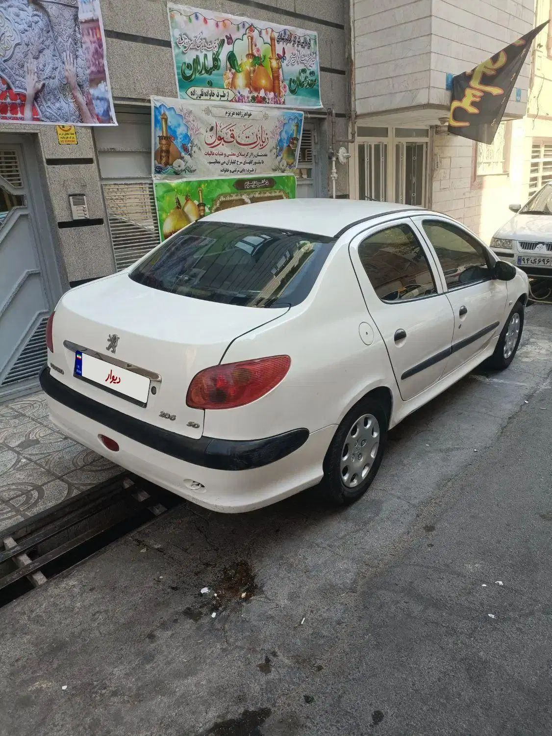 پژو ۲۰۶ صندوق دار v20 - 1388
