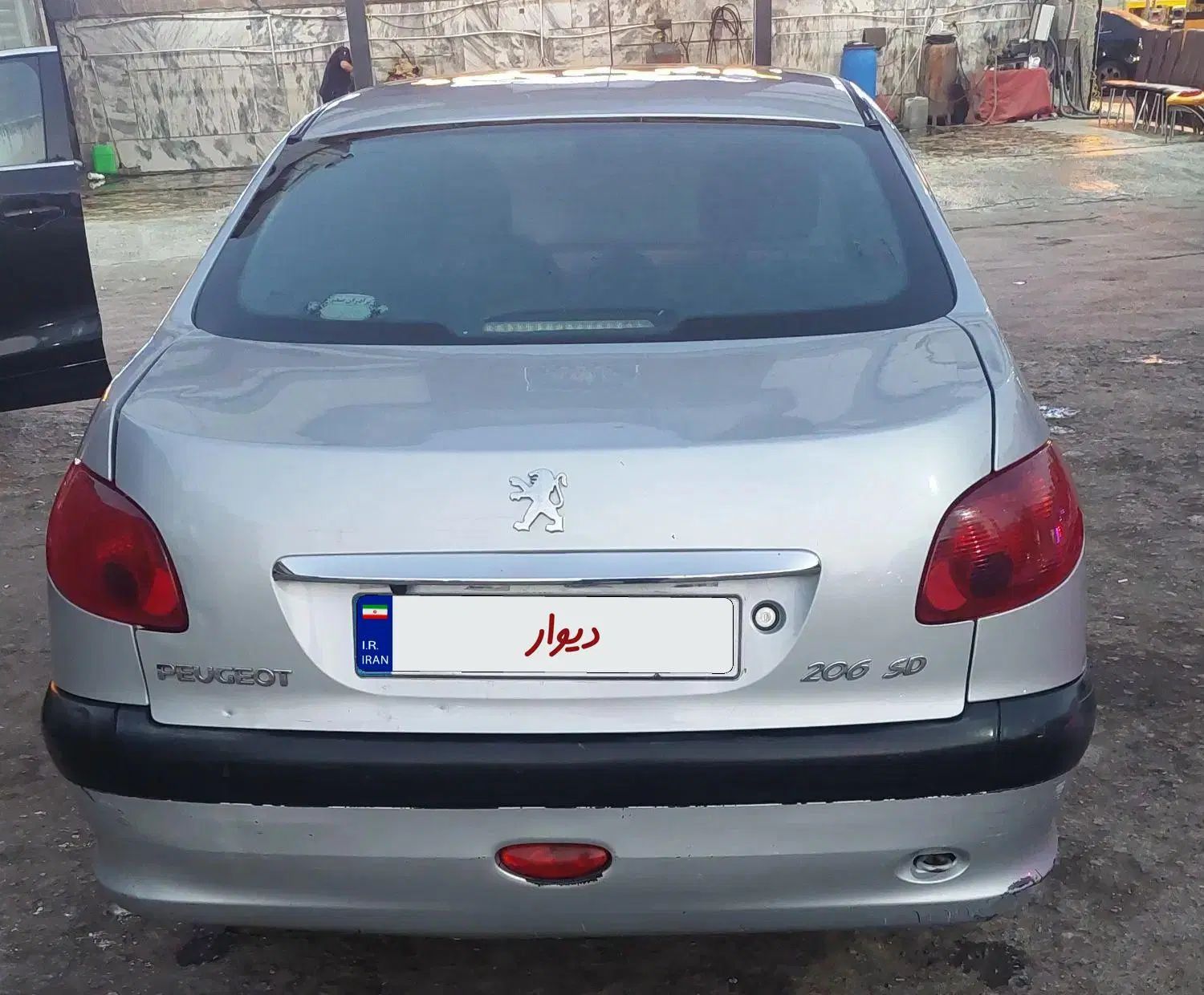 پژو ۲۰۶ صندوق دار v20 - 1387