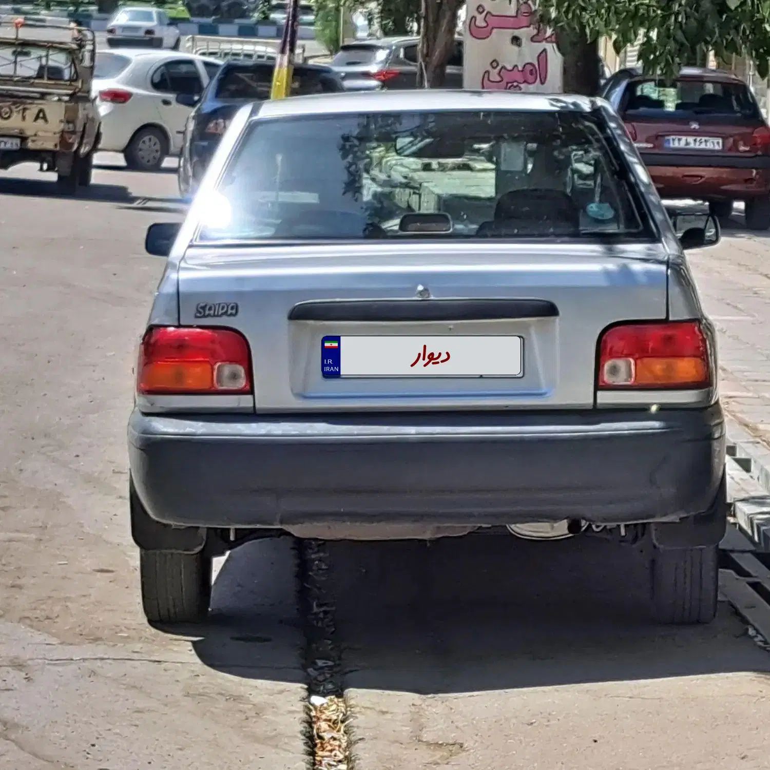 پراید صبا بنزینی - 1387