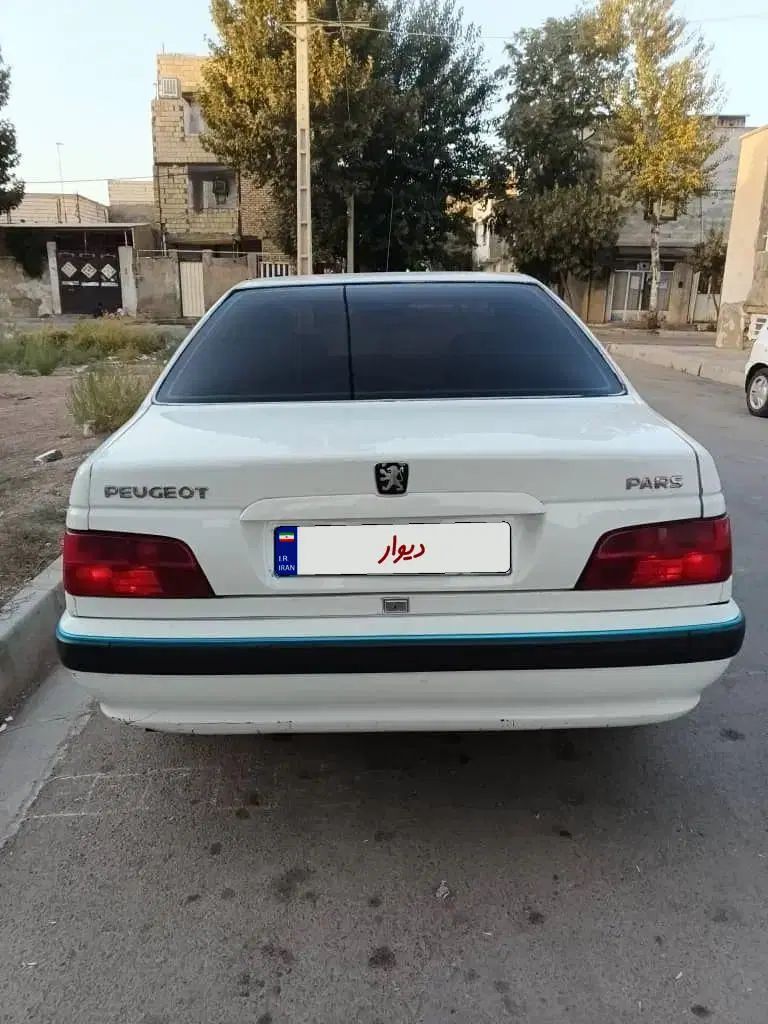 پژو پارس دوگانه سوز - 1391