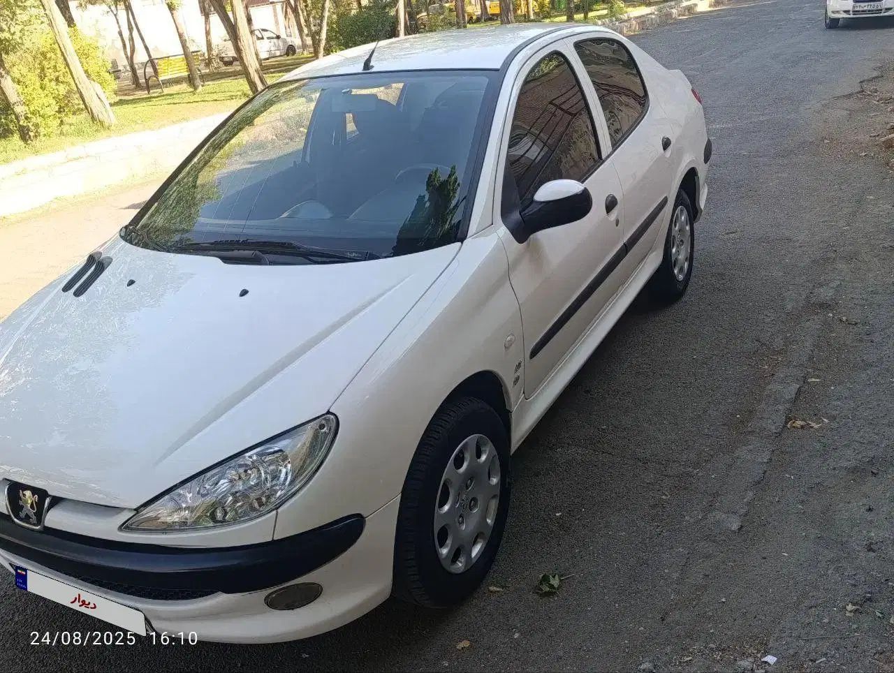 پژو ۲۰۶ صندوق دار v8 - 1395