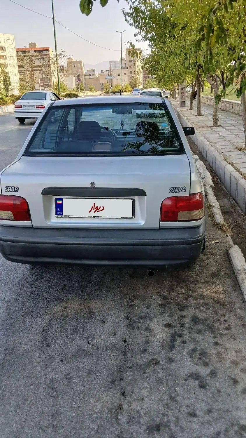 پراید صبا بنزینی - 1386