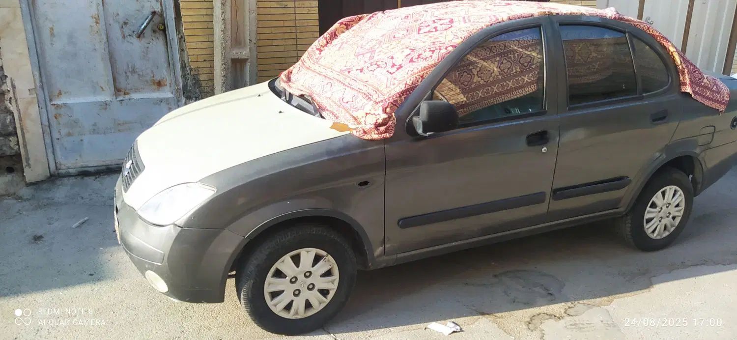 تیبا صندوق دار EX دوگانه سوز - 1390