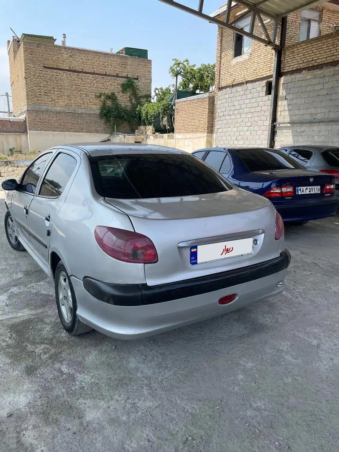 پژو ۲۰۶ صندوق دار v8 - 1385