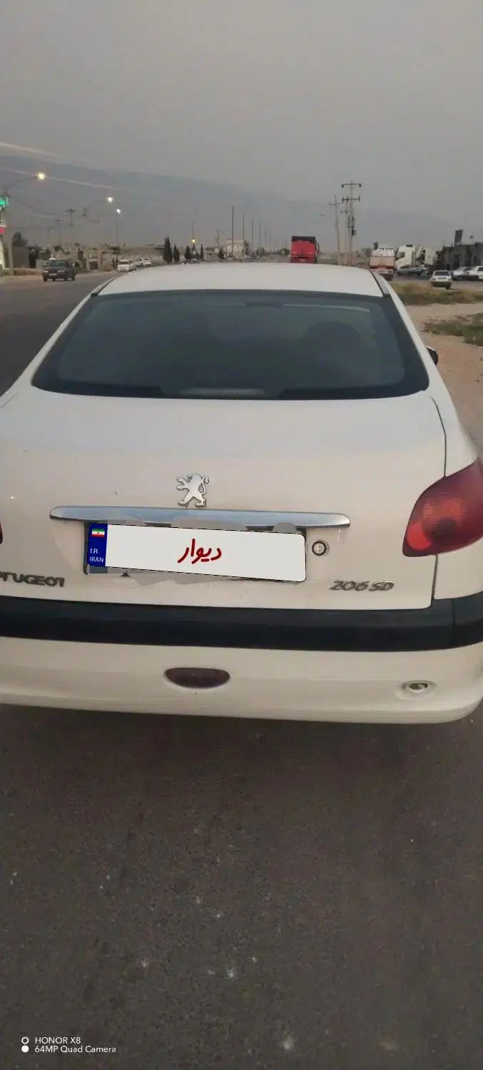 پژو 206 تیپ 5 - 1389