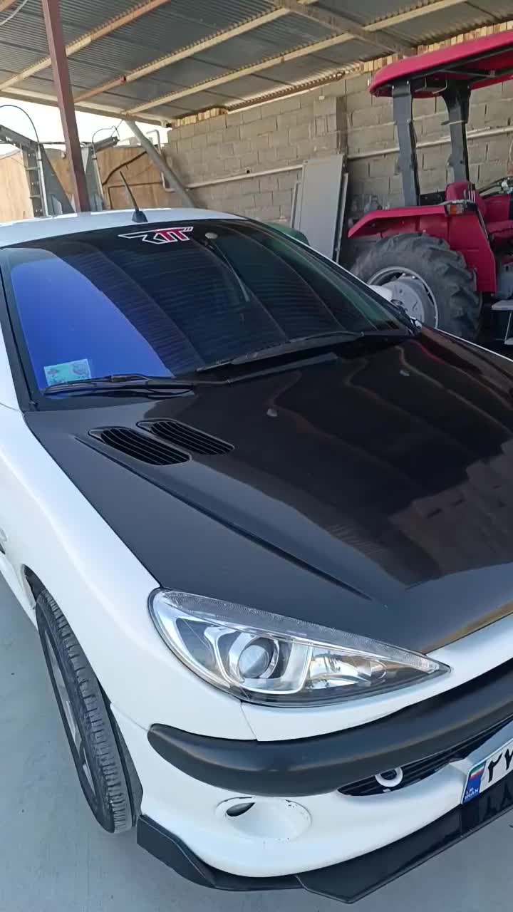 پژو ۲۰۶ صندوق دار v8 - 1396