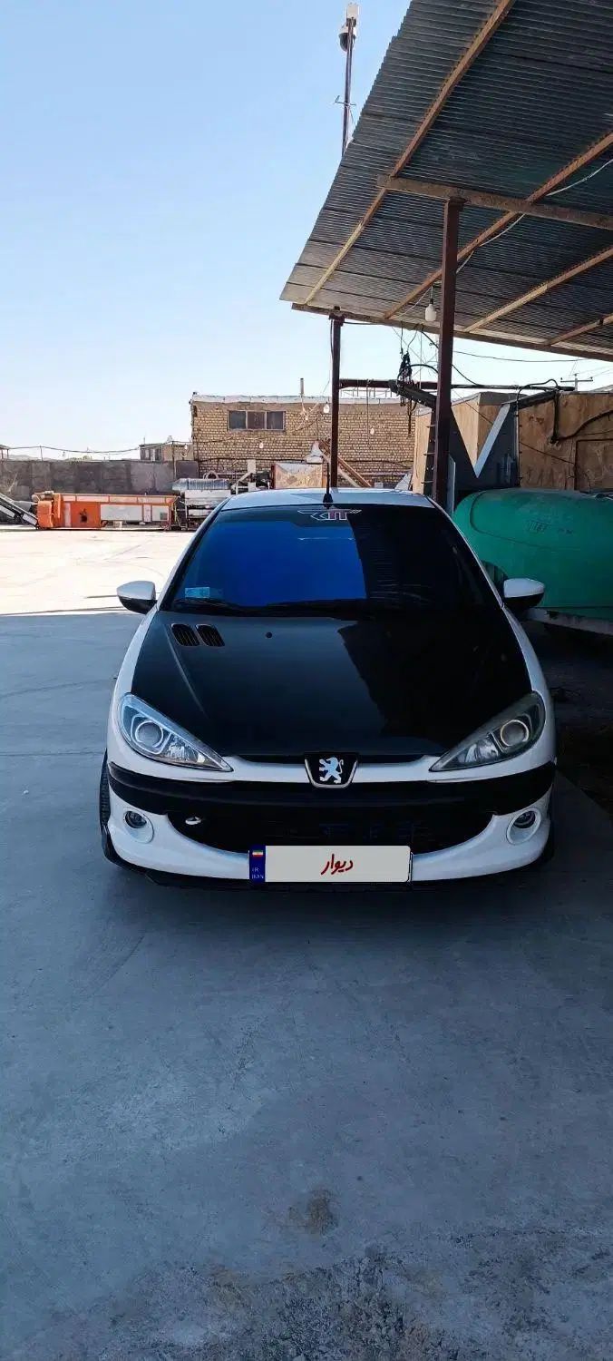 پژو ۲۰۶ صندوق دار v8 - 1396