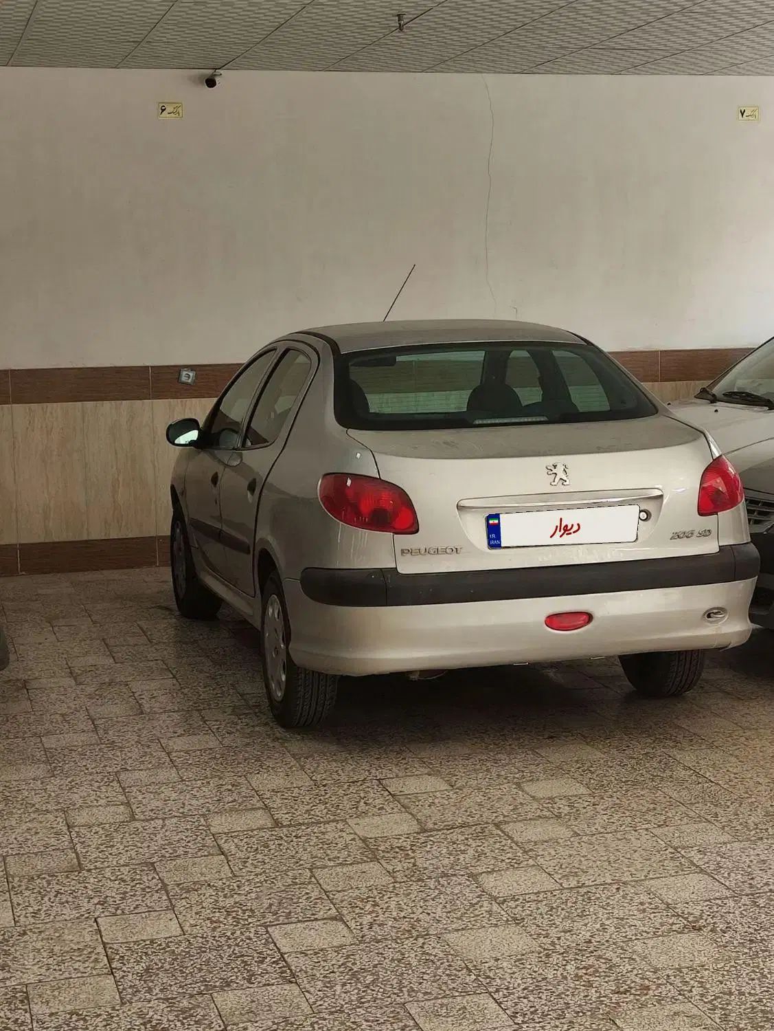 پژو ۲۰۶ صندوق دار v8 - 1386