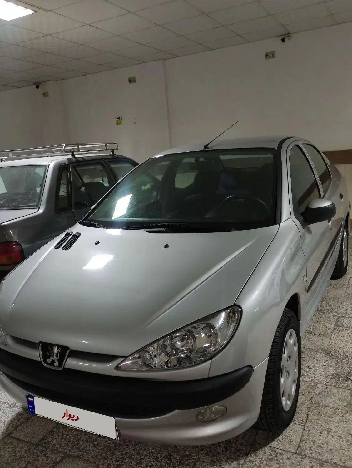 پژو ۲۰۶ صندوق دار v8 - 1386
