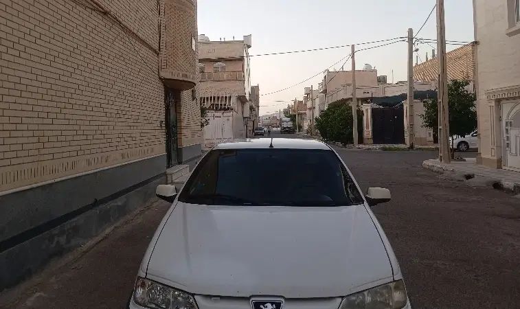 پژو پارس دوگانه سوز - 1386