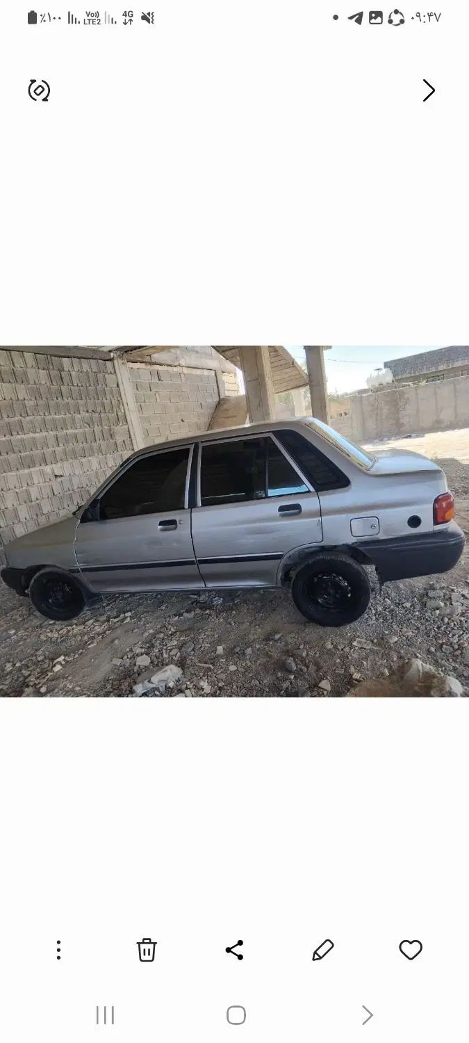 پراید صبا بنزینی - 1384