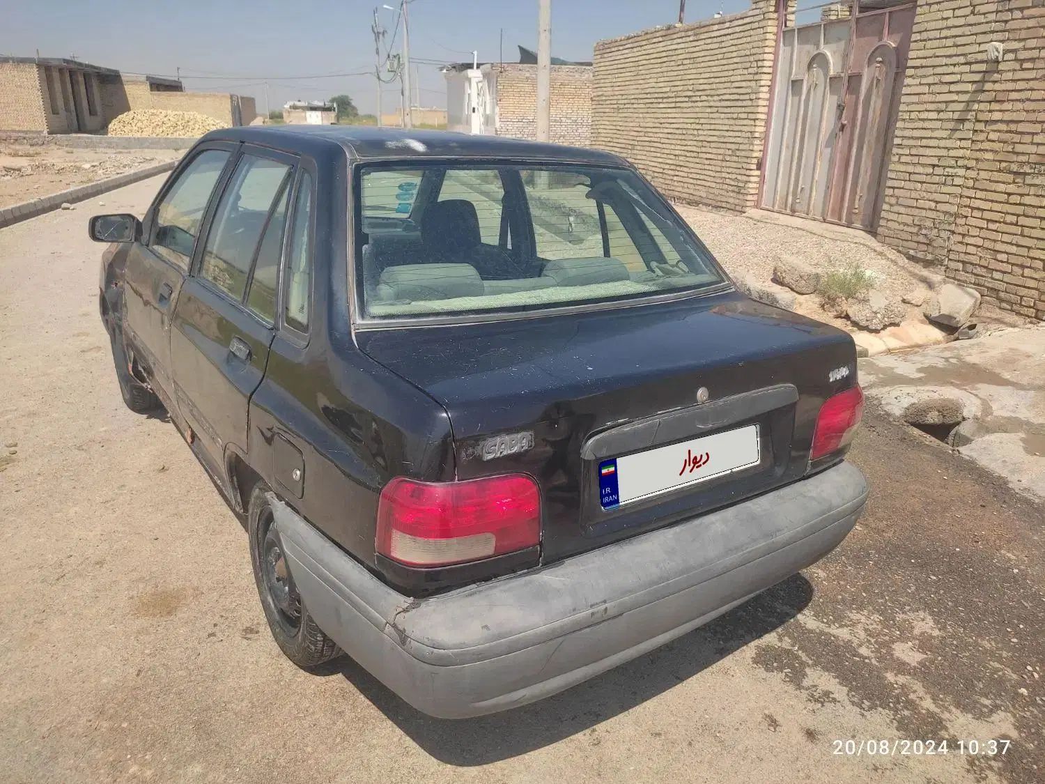 پراید صبا بنزینی - 1384