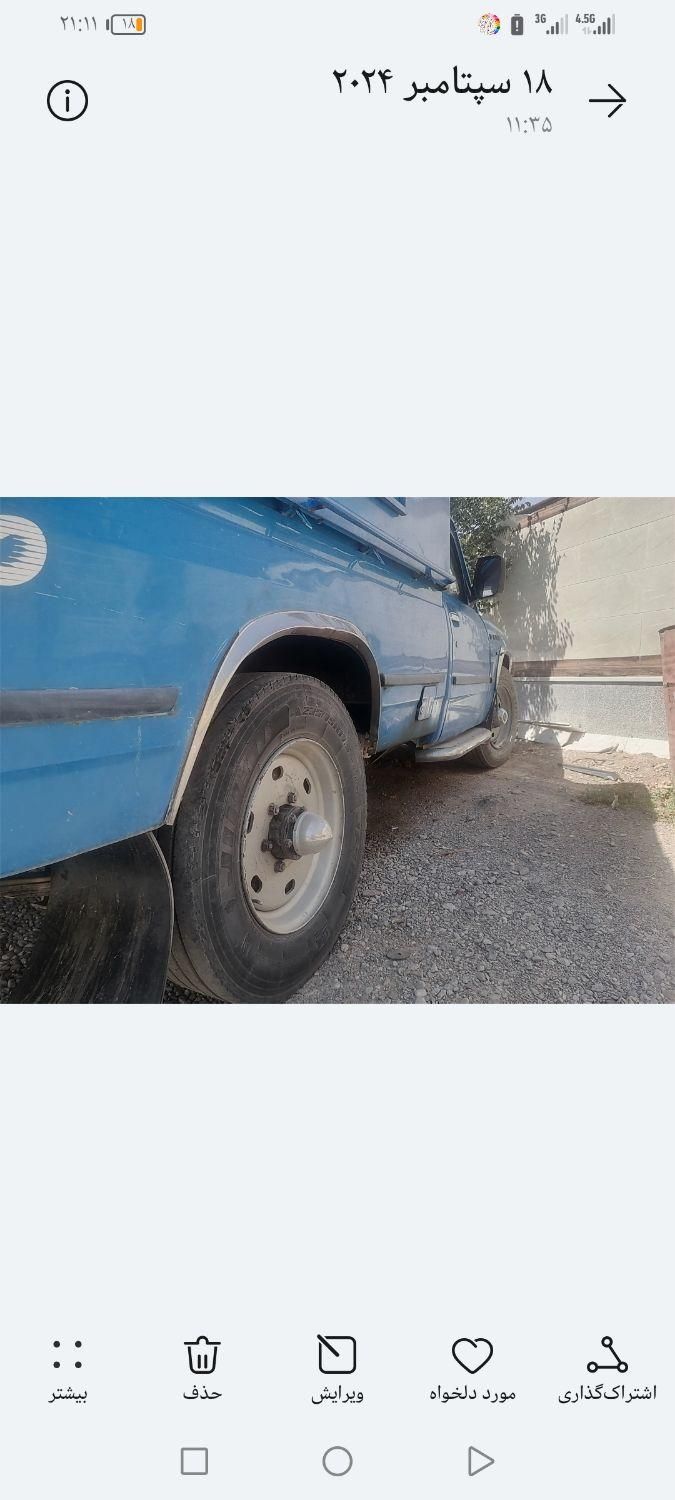 زامیاد وانت نیسانZ24 دیزلی - 1390