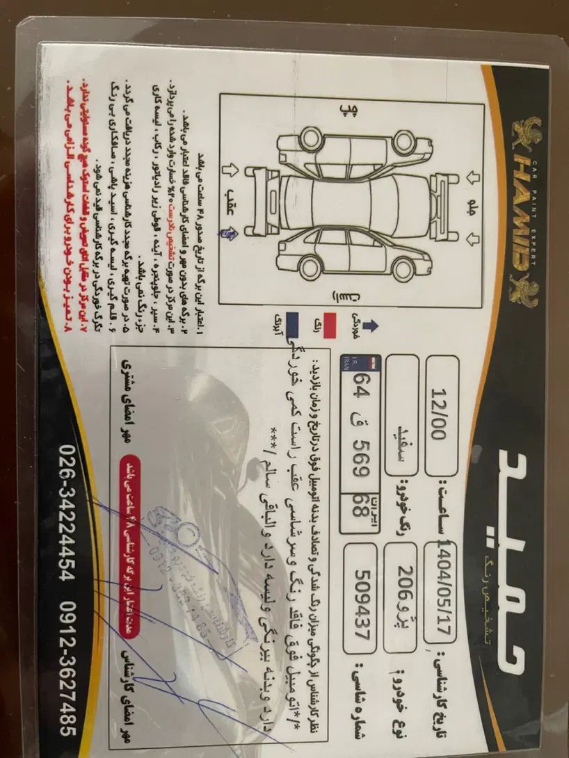 پژو 206 تیپ 5 - 1394