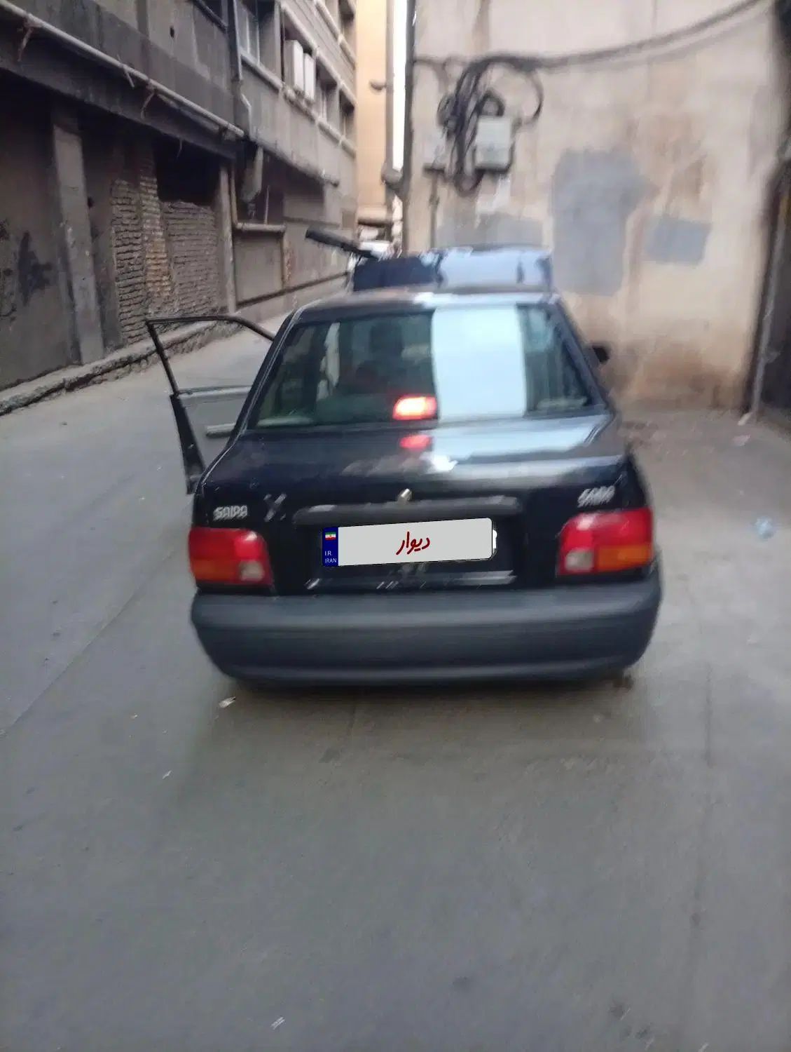 پراید صبا بنزینی - 1386
