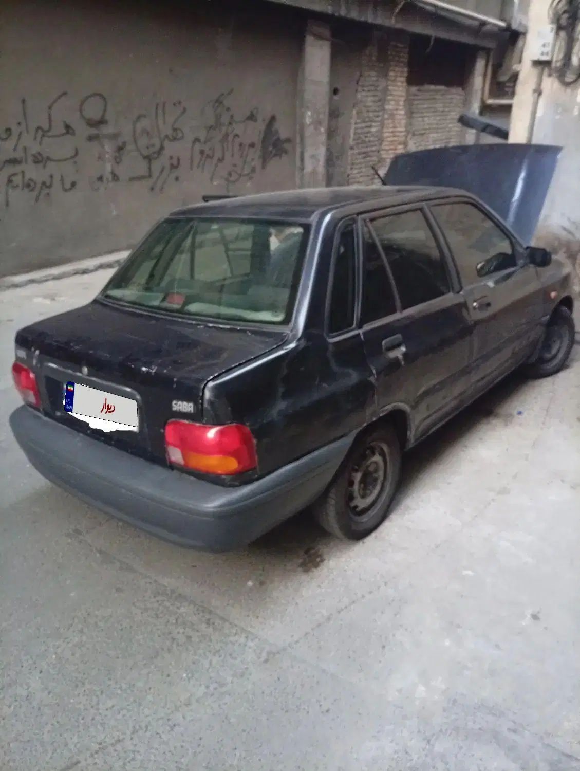 پراید صبا بنزینی - 1386