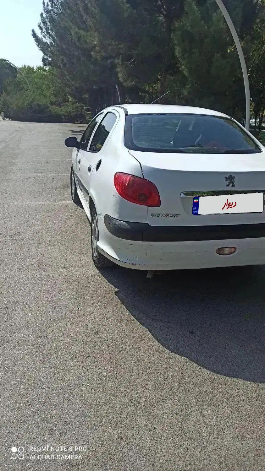 پژو ۲۰۶ صندوق دار v2 - 1391
