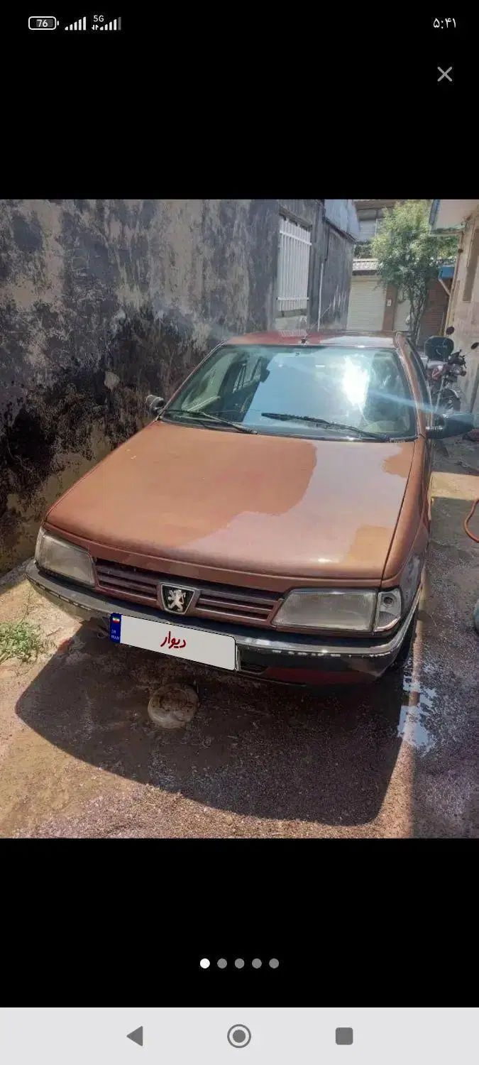 پژو آردی دوگانه سوز CNG - 1385