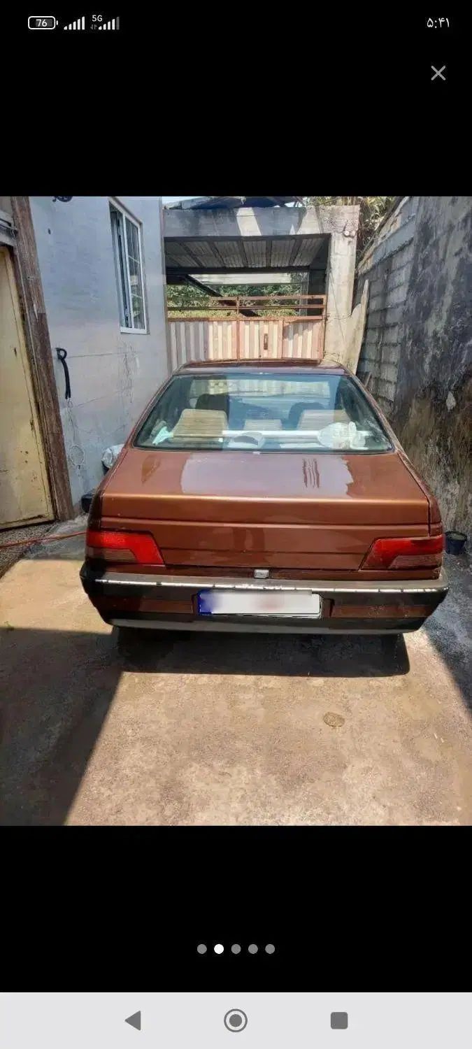 پژو آردی دوگانه سوز CNG - 1385