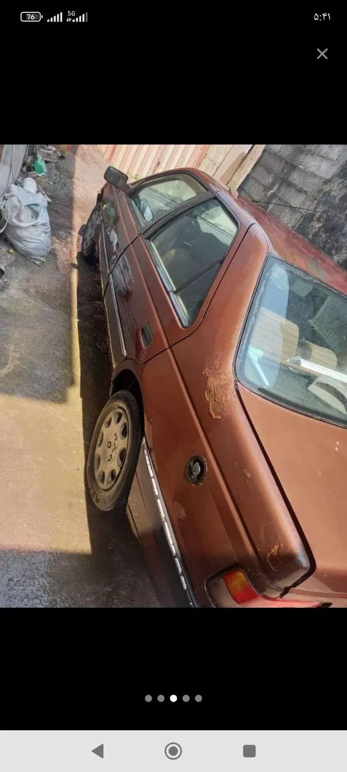 پژو آردی دوگانه سوز CNG - 1385