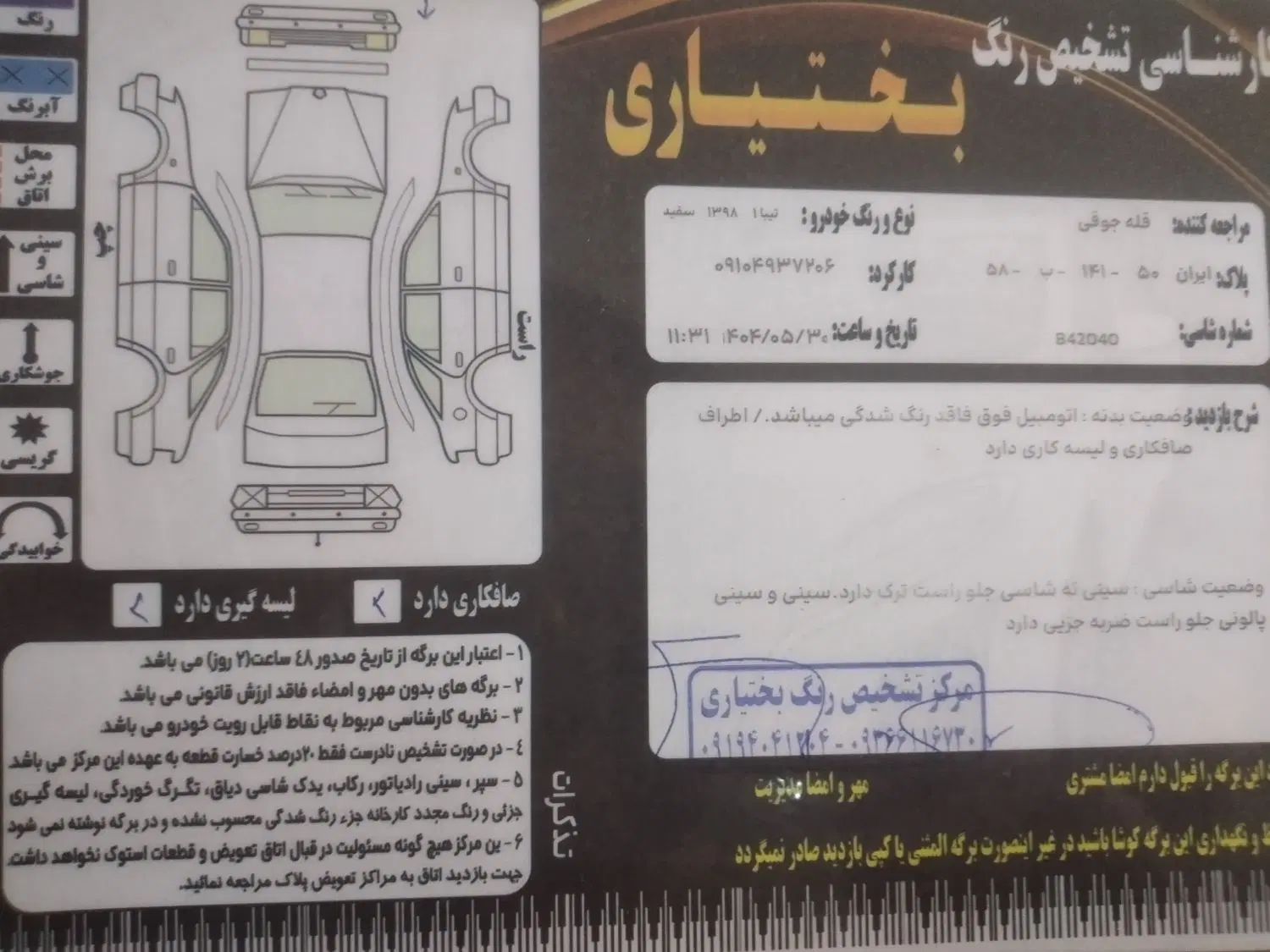 تیبا صندوق دار SX - 1398