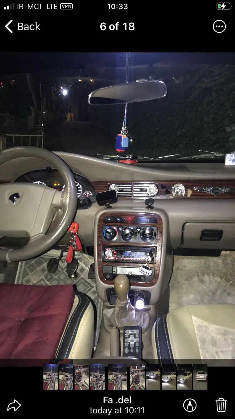 سمند LX EF7 دوگانه سوز - 1396
