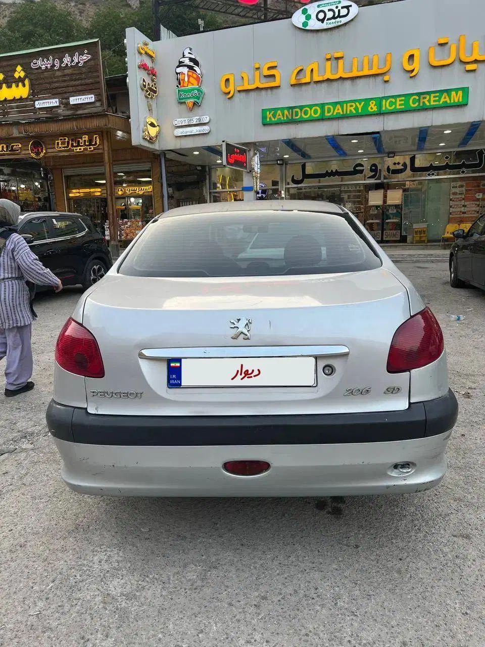 پژو 206 تیپ 3 - 1386