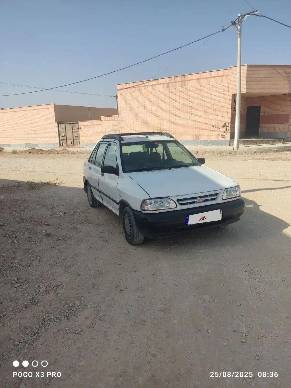 پراید صبا بنزینی - 1386