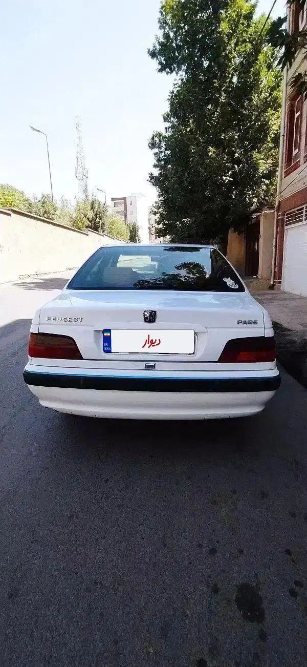 پژو پارس دوگانه سوز - 1391