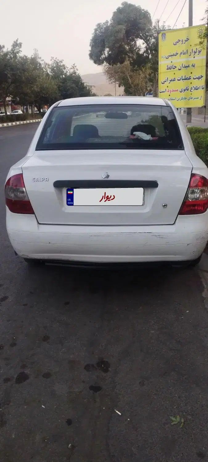 تیبا صندوق دار EX - 1395