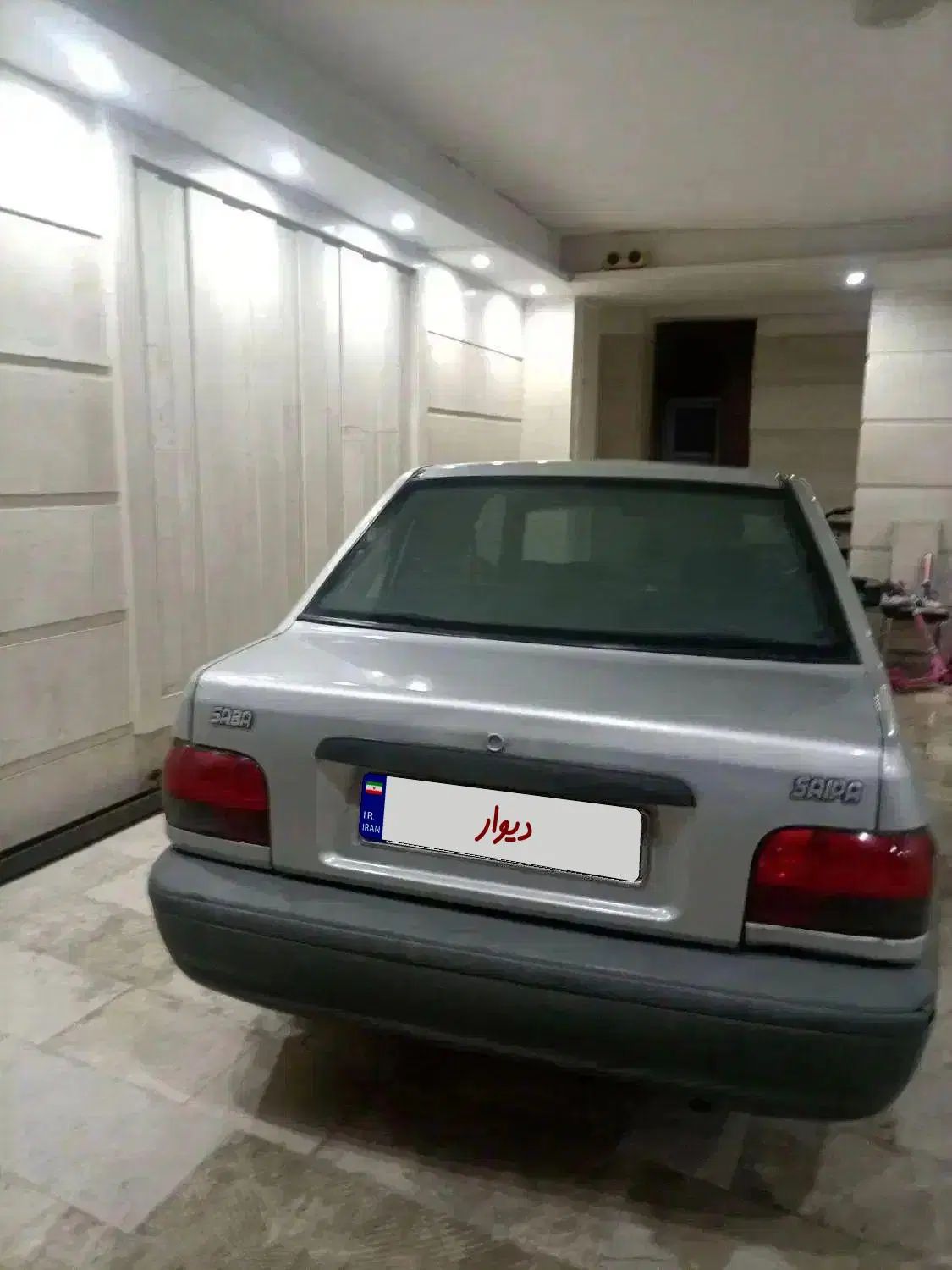 پراید صبا بنزینی - 1387