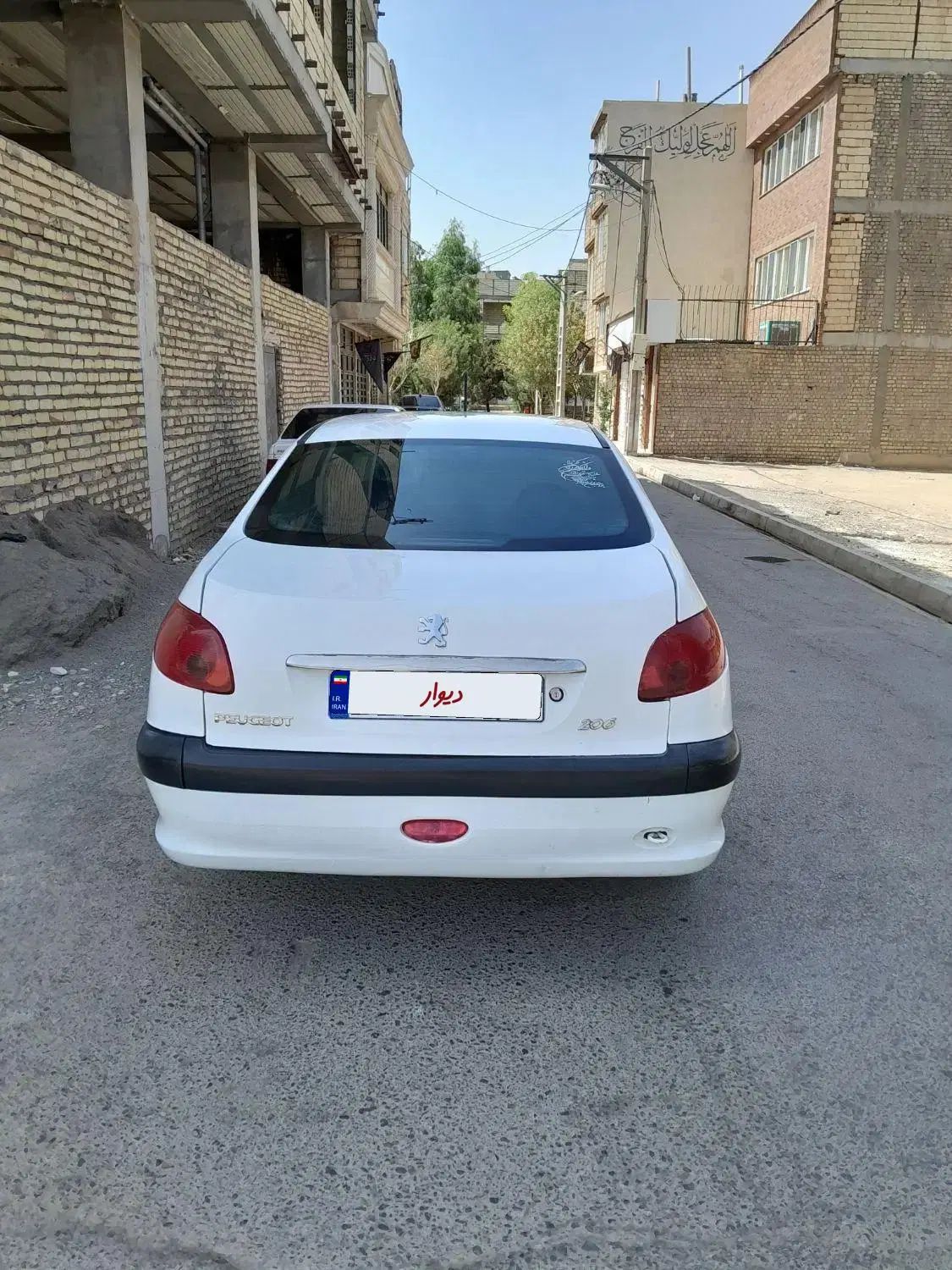 پژو ۲۰۶ صندوق دار v20 - 1390