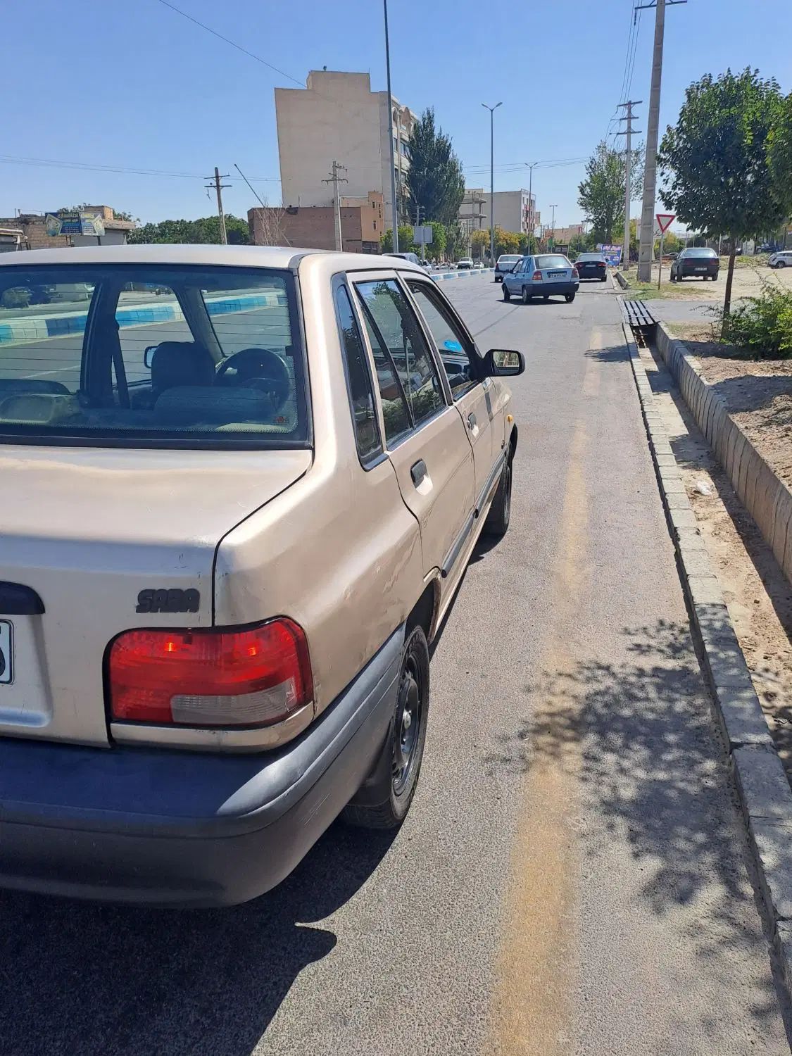 پراید صبا بنزینی - 1386