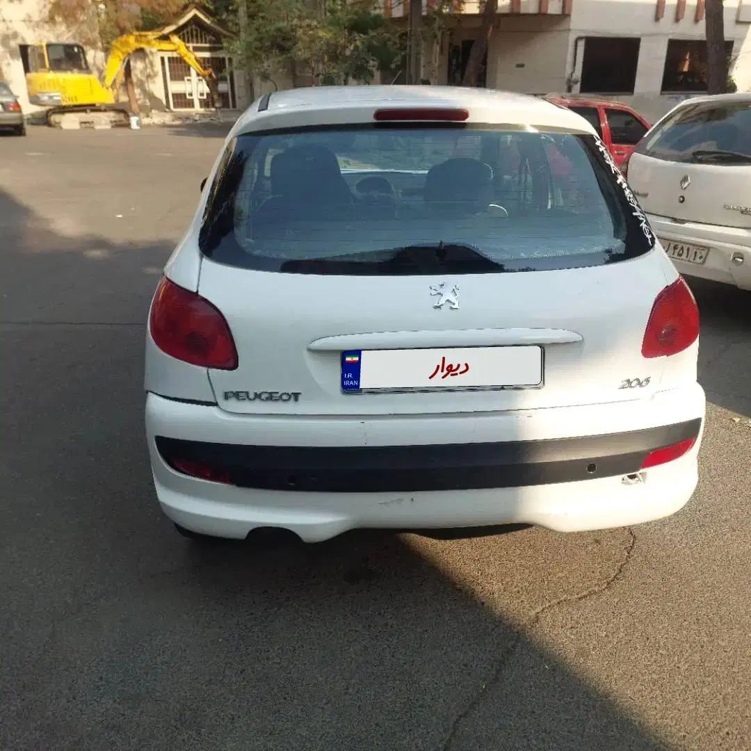 پژو 206 تیپ 2 - 1391