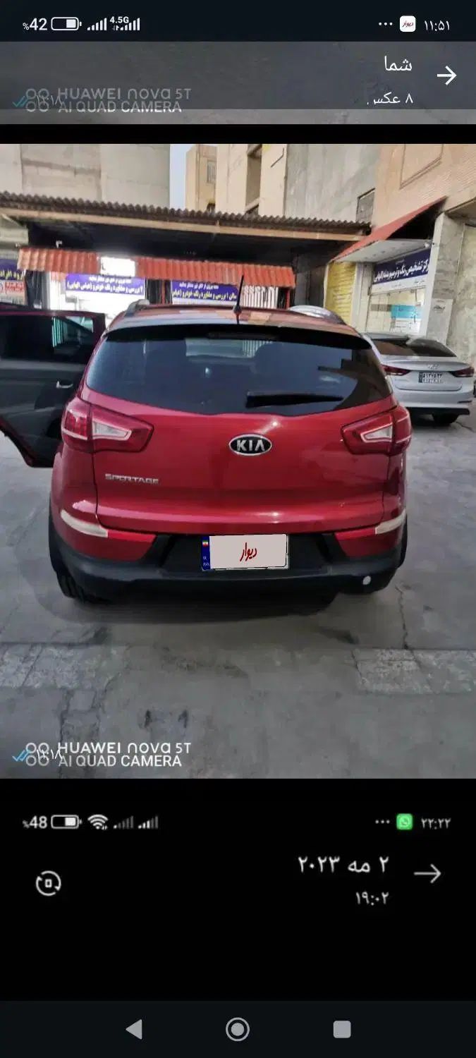 کیا اسپورتیج توربو 2000cc - 2012