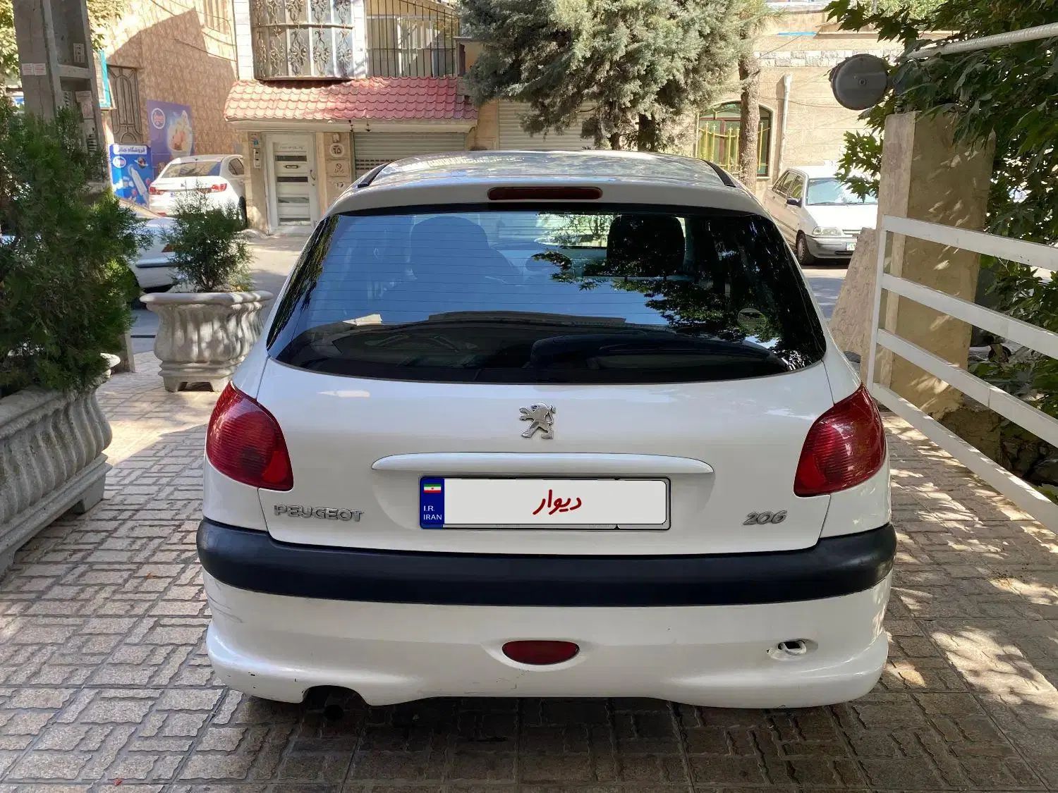 پژو 206 تیپ 3 - 1391