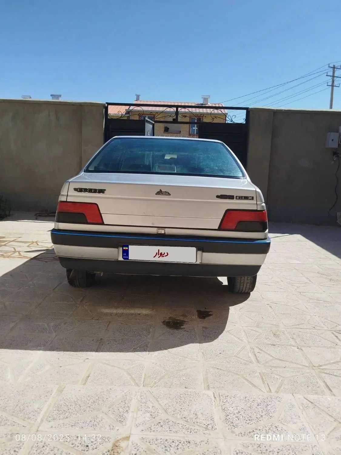 پژو 405 GLX - دوگانه سوز - 1387