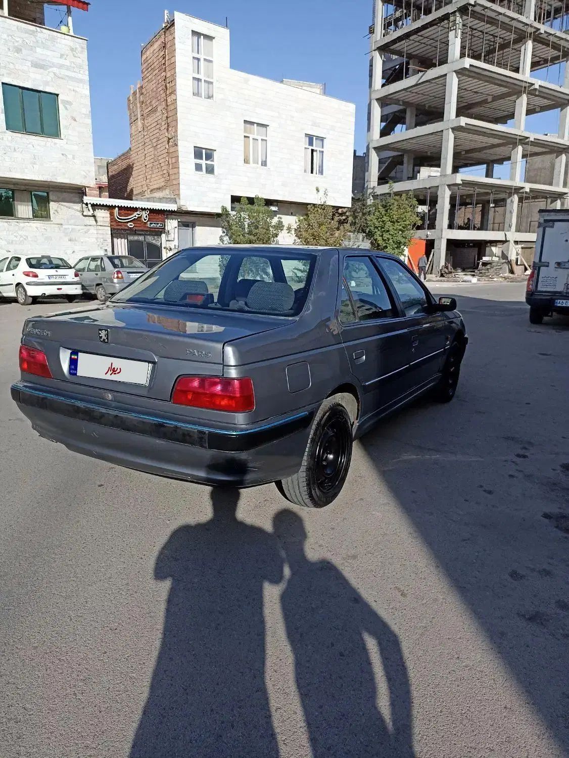 پژو پارس دوگانه سوز - 1389