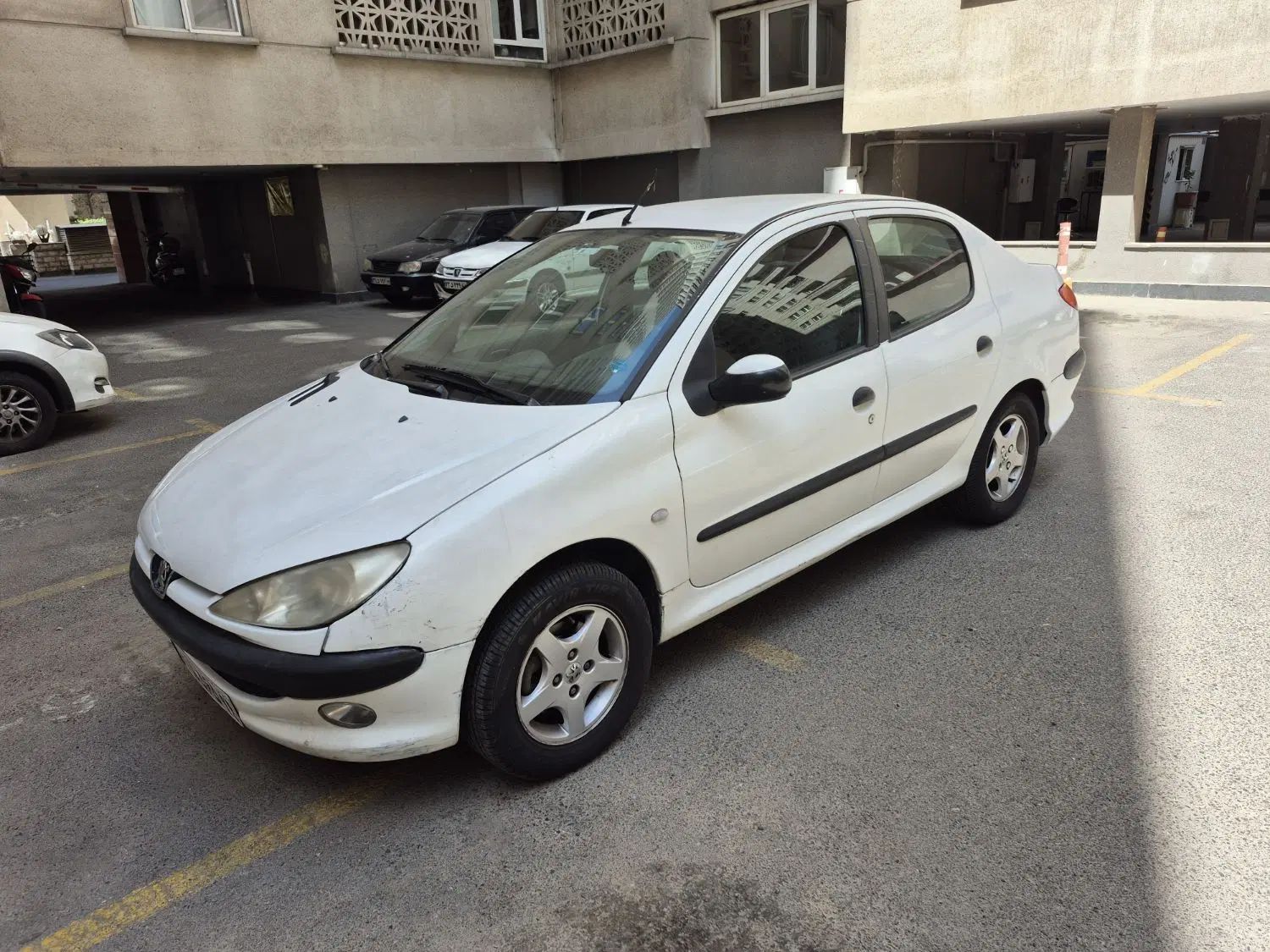 پژو ۲۰۶ صندوق دار v8 - 1389