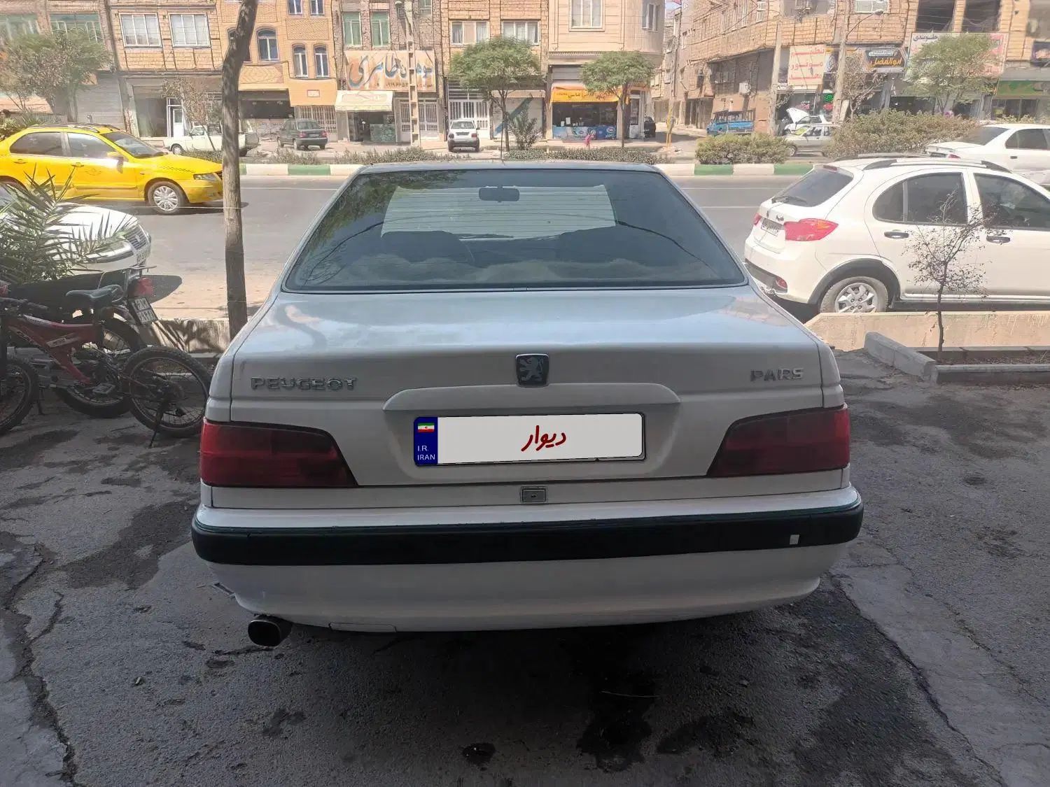 پژو پارس دوگانه سوز - 1386
